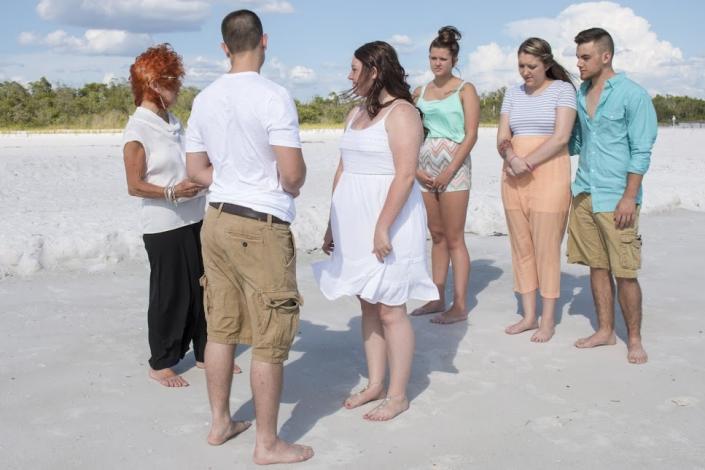 Casual Beach Wedding