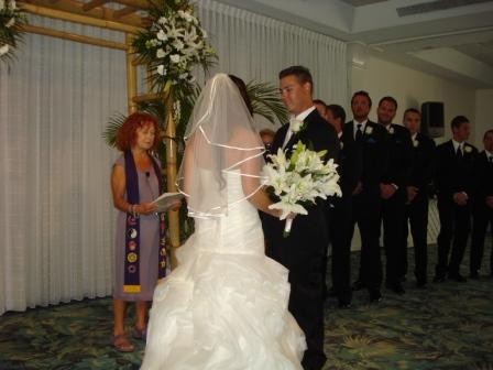 Bride and Groom Exchanging Vows